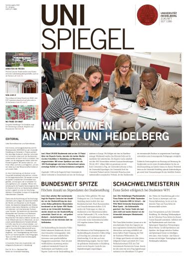 Unispiegel Cover Sonderausgabe 2022