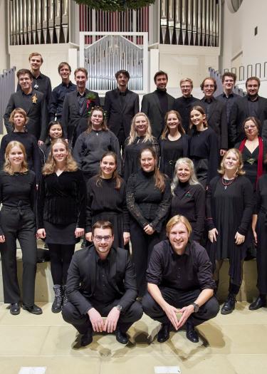 Foto, Gruppenbild des Anglistenchors