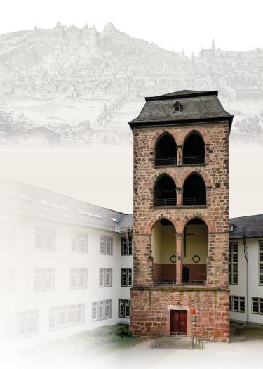 Gestaltes Bild, Hexenturm, Gebäude, historische Stadtlandschaft im Hintergrund