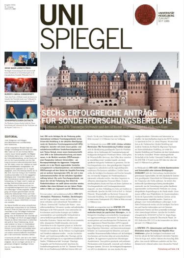 Titelseite der Unispiegel Ausgabe 2-2024
