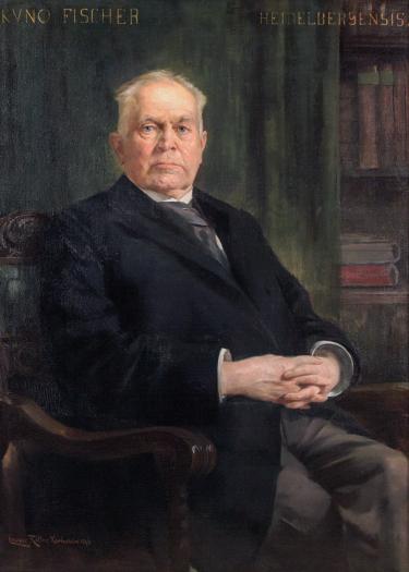Historisches Porträt von Kuno Fischer