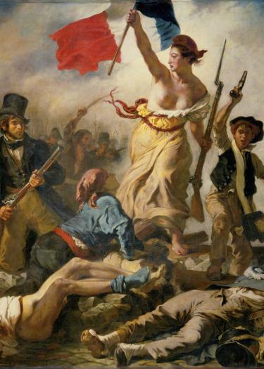 Eugène Delacroix, Le 28 juillet. La liberté guidant le peuple