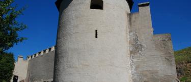 Bild des Katzenbergs (Mayen), Rekonstruktion der Befestigungsmauer als Maßnahme der touristischer Erschlißeßung