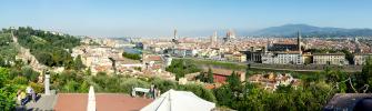 Florenz, Blick vom Piazzale Michelangelo