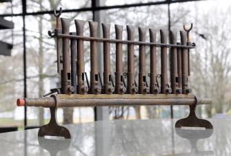 Gasflächenbrenner, eine Variante des Bunsenbrenners