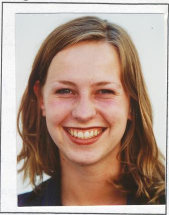 Isabella Eckerle als Studentin