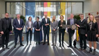 EINC Schlüsselübergabe