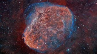 NGC6888, eine Blase aus ionisiertem Gas