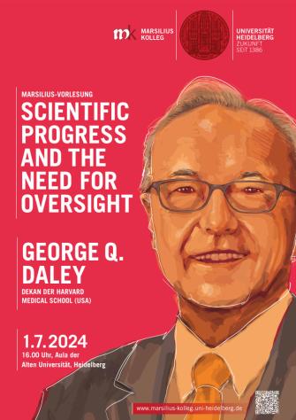Marsilius-Vorlesung: George Daley