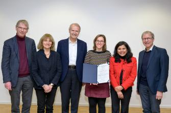 Honored by the Chica and Heinz Schaller Foundation: prize-winner Dr Mandy Jeske 